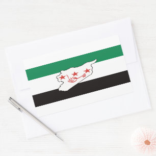 Vrij Syrië سورية حرة Rechthoekige Sticker