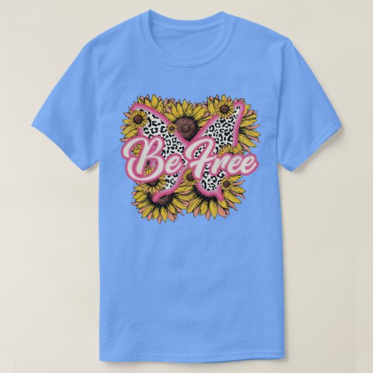 Vrij T-shirt (Design voorkant)