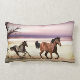 VRIJ TE ZIJN IN HET WILD BESTAANDE HORSES KUSSEN