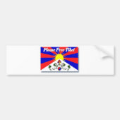 Vrij Tibet Bumpersticker (Voorkant)