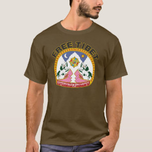 Vrij Tibet Emblem T-shirt