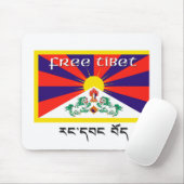Vrij Tibet Muismat (Met muis)
