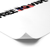 VRIJ TOT VAPE ONTWERP POSTER (Hoek)