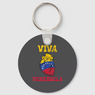 Vrij Venezuela 2026 Venezuela Hart Vlag Sleutelhanger