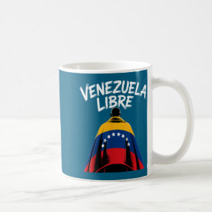 Vrij Venezuela 2026 Vlag van Venezuela  Koffiemok