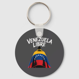 Vrij Venezuela 2026 Vlag van Venezuela Sleutelhanger