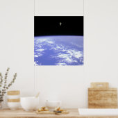 Vrij vliegende astronaut poster (Keuken)