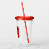 Vrijdag 13 | 3D-gestapelde bloeding Acryl Drinkbeker (Links)