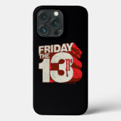 Vrijdag 13 | 3D-gestapelde bloeding Case-Mate iPhone Case (Achterkant)