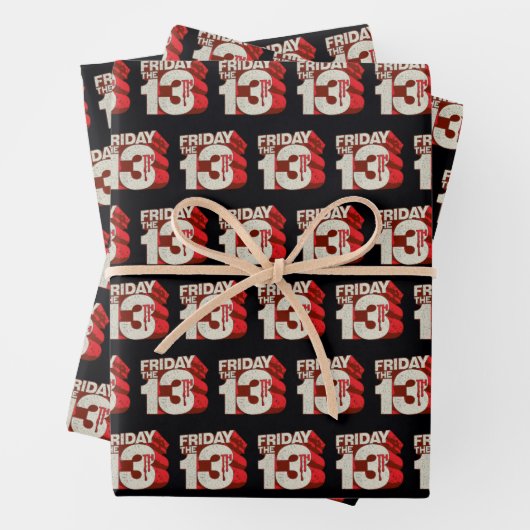 Vrijdag 13 | 3D-gestapelde bloeding Inpakpapier Vel (In situ)
