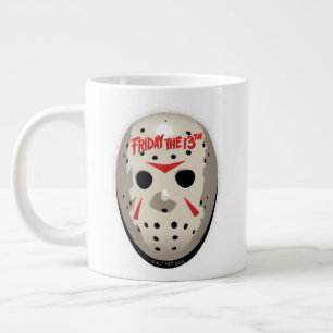 Vrijdag 13   Hockey Mask Graphic Extra Grote Beker