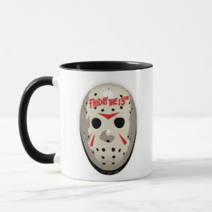 Vrijdag 13   Hockey Mask Graphic Mok