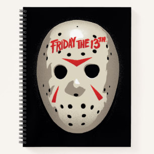 Vrijdag 13 Hockey Mask Graphic Notitieboek