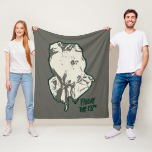 Vrijdag 13   Jason Voorhees Burlap Sack Fleece Deken