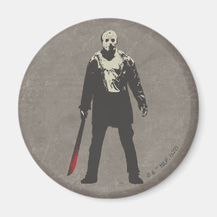 Vrijdag 13 Jason Voorhees Character Art Magneet