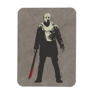 Vrijdag 13 Jason Voorhees Character Art Magneet