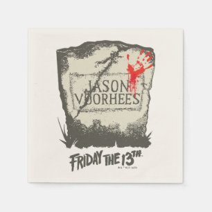 Vrijdag 13 Jason Voorhees Headstone Servet
