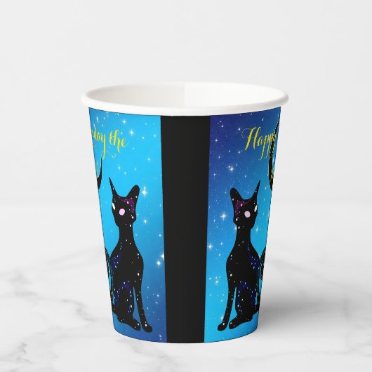 Vrijdag 13 papieren bekers (Links)