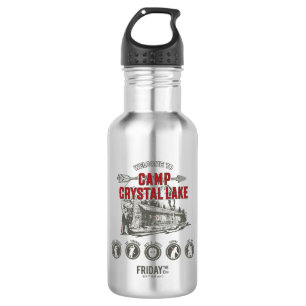 Vrijdag 13 Welkom in het meer van Camp Crystal Waterfles