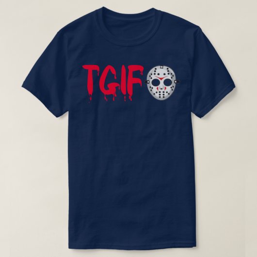 Vrijdag 13e TGIF T-shirt (Design voorkant)