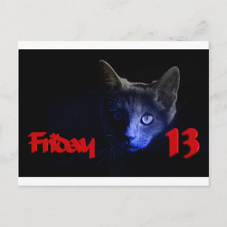 vrijdag de 13de briefkaart