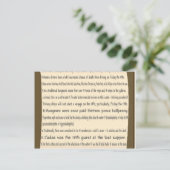 Vrijdag de dertiende briefkaart (Staand voorkant)