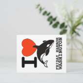 Vrijdag Harbour Orca Post Card Briefkaart (Staand voorkant)