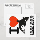 Vrijdag Harbour Orca Post Card Briefkaart (Voorkant / Achterkant)