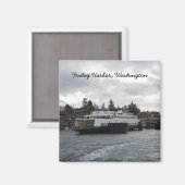 Vrijdag Harbour, Washington Magneet (Voorkant / Achterkant)