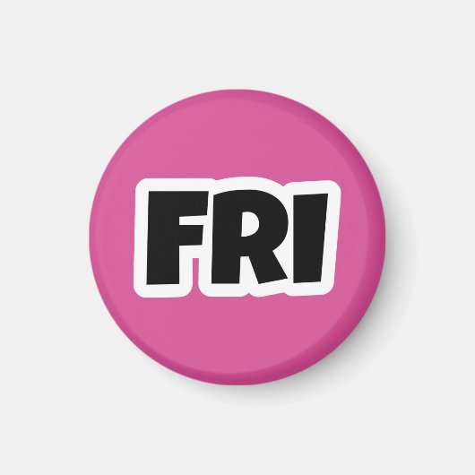 Vrijdag Magneet (Voorkant)