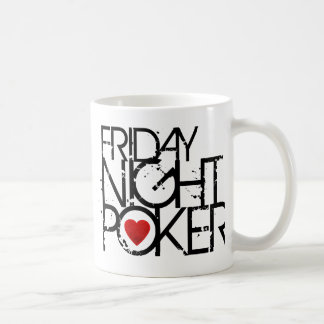 Vrijdag nachtpoker koffiemok