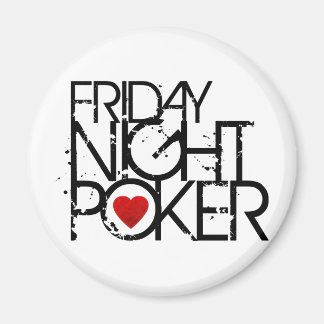 Vrijdag nachtpoker magneet