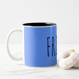 Vrijdag Tweekleurige Koffiemok