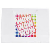 Vrije dag wauw - WOW WOW-meme Essential Groot Cadeauzakje (Achterkant)