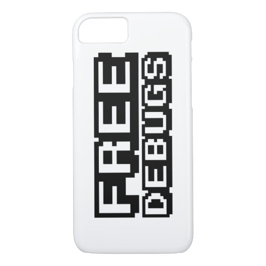 VRIJE DEBUGS Case-Mate iPhone CASE (Achterkant)