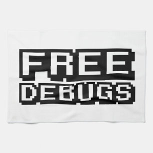 VRIJE DEBUGS THEEDOEK