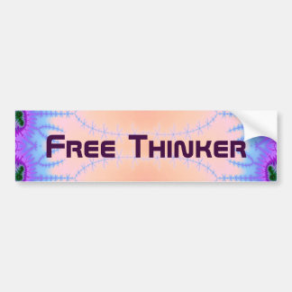 Vrije Denker 9 Bumpersticker