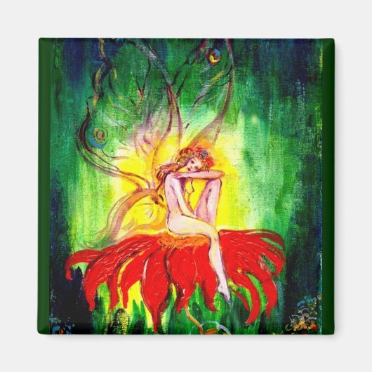 VRIJE DREAMING OP DE STROOM MAGNEET (Voorkant)