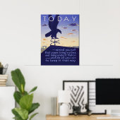 Vrije en onafhankelijke natie poster (Thuiskantoor)