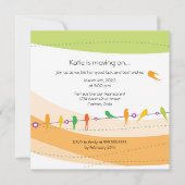 Vrije feestelijke uitnodiging (Voorkant)