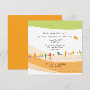 Vrije feestelijke uitnodiging