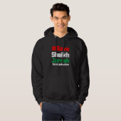 Vrije Gaza Palestijnse vlag Arabisch Hoodie (Voorkant volledig)
