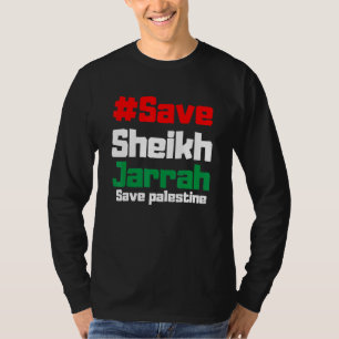 Vrije Gaza Palestijnse vlag Arabisch T-shirt