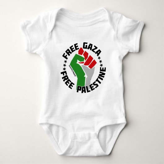 vrije gaza palestine romper (Voorkant)