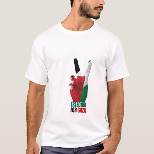 VRIJE Gaza T-shirt (Voorkant)