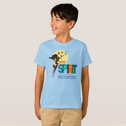 Vrije Geest | KINDER T-shirt (Voorkant volledig)