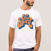 Vrije geest t-shirt (Voorkant)
