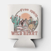 Vrije geest, wild hart blikjeskoeler (Achterkant)