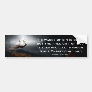 Vrije Gift of God Scripture Bumpersticker