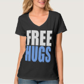 VRIJE HUGS T-SHIRT (Voorkant)